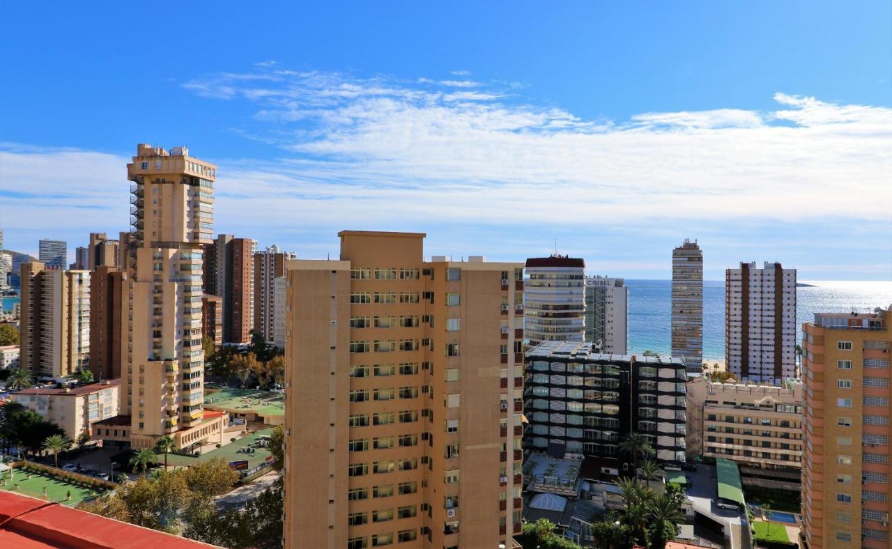 Penthouse Cervantes Sea View Бенідорм Екстер'єр фото