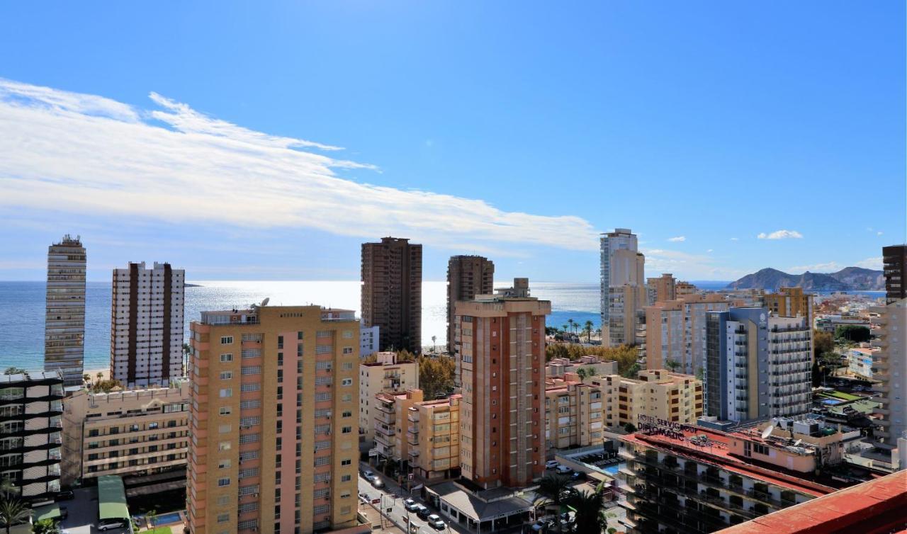 Penthouse Cervantes Sea View Бенідорм Екстер'єр фото