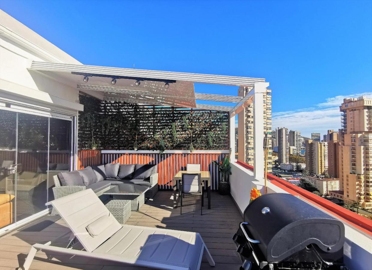 Penthouse Cervantes Sea View Бенідорм Екстер'єр фото