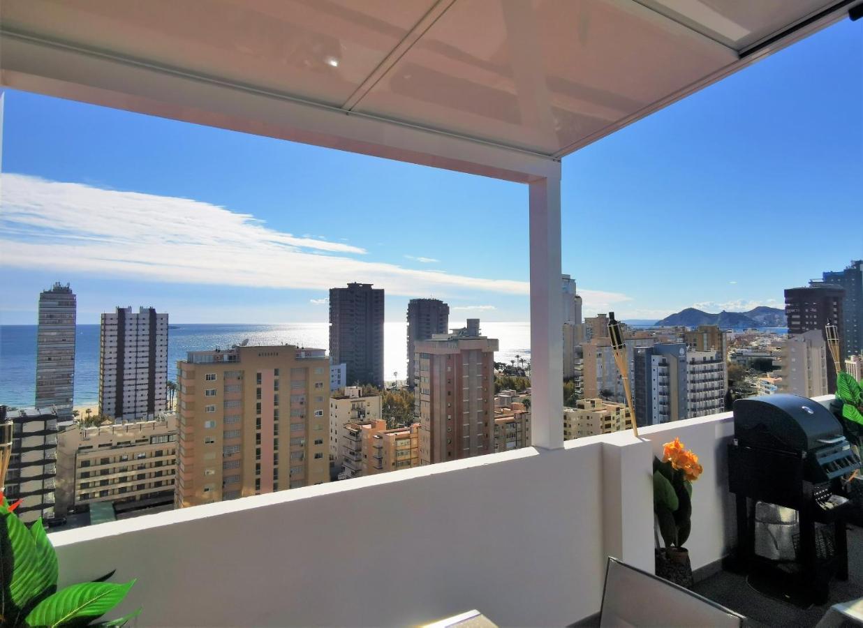 Penthouse Cervantes Sea View Бенідорм Екстер'єр фото